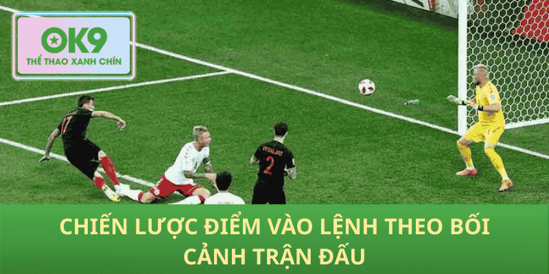 Chiến lược điểm vào lệnh theo bối cảnh trận đấu