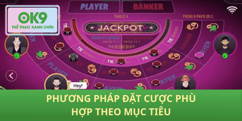 Phương pháp đặt cược phù hợp theo mục tiêu
