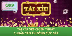 Tài Xỉu OK9 chốt kèo chuẩn lợi nhuận vượt trội